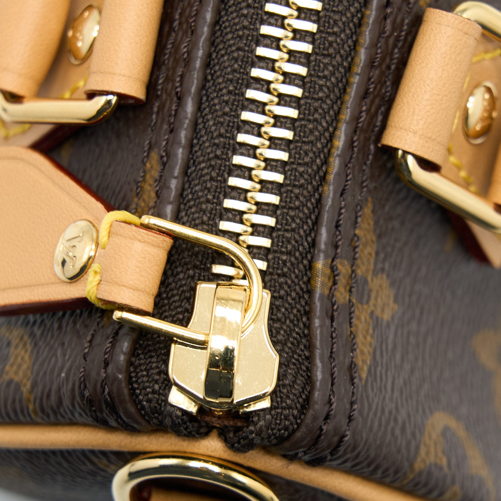 LOUIS VUITTON NANO SPEEDY MONOGRAM CANVAS GHW (NEW VERSION)
