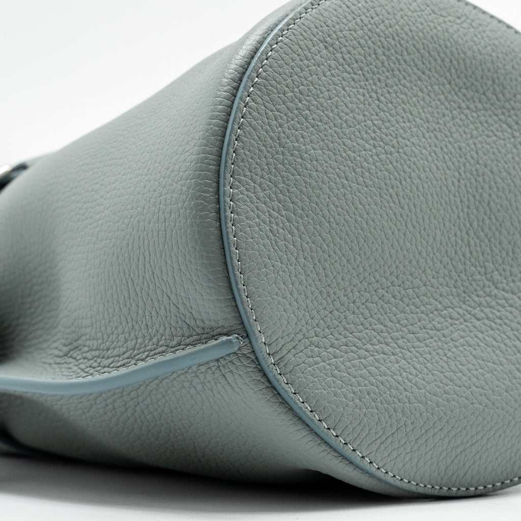 CELINE NANO BUCKET BIG BAG GRAINED CALFSKIN STORM SHW