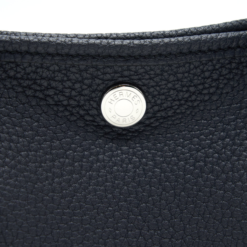 HERMES GARDEN PARTY 30 BLUE INDIGO SHW