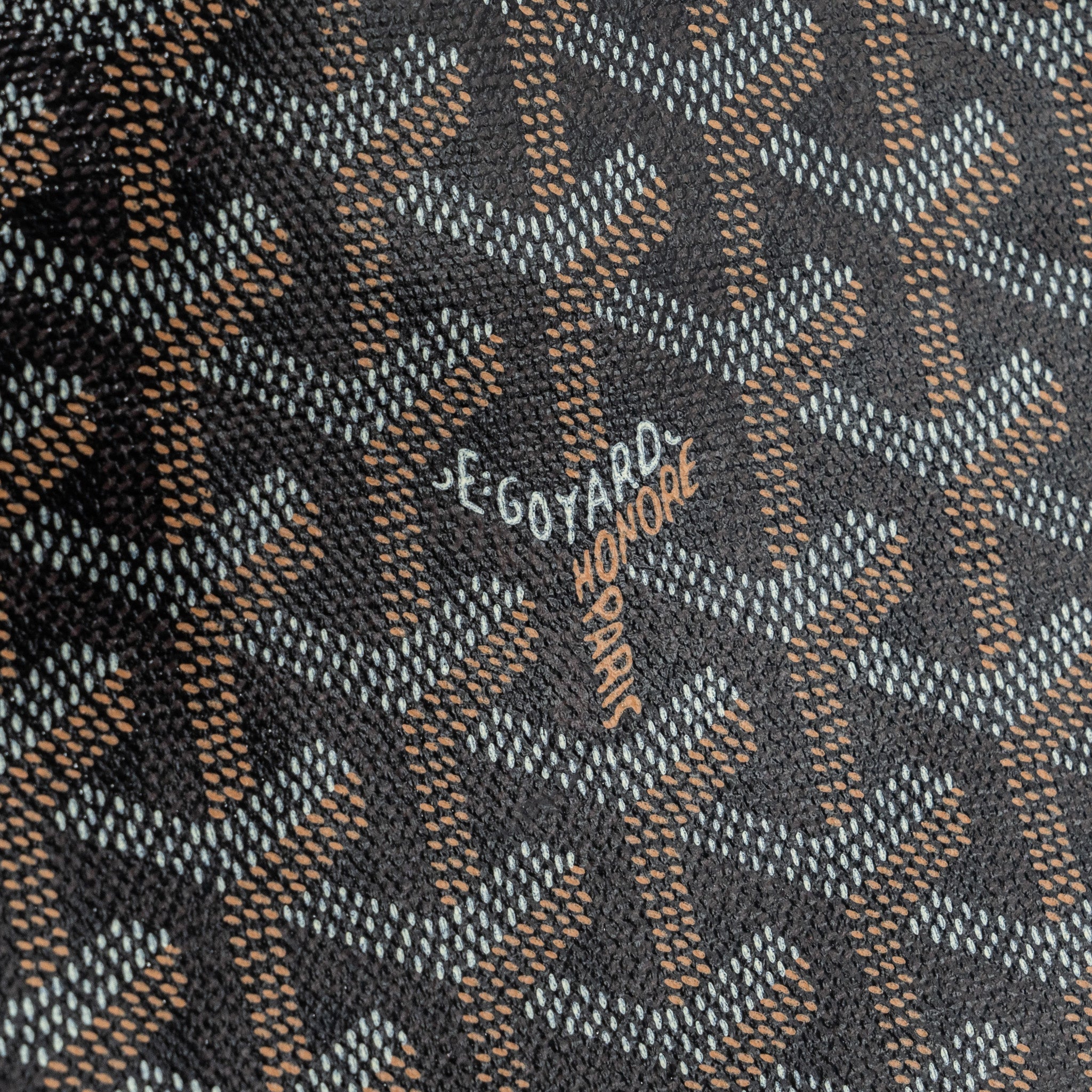 GOYARD ARTOIS PM TOTE BAG CANVAS/ LEATHER BLACK SHW