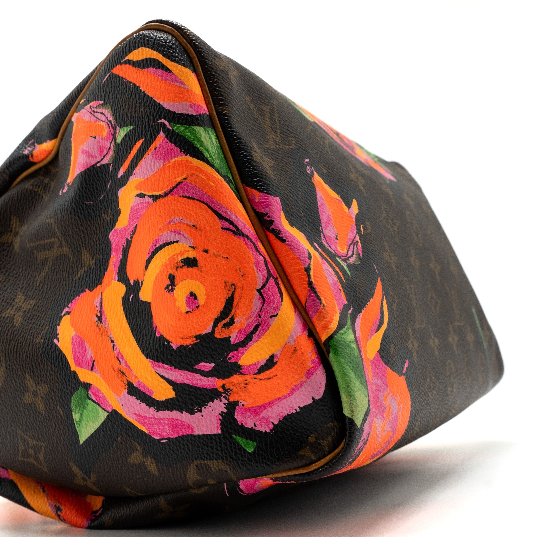LOUIS VUITTON SPEEDY 30 LIMITED FLOWER PRINT MONOGRAM CANVAS GHW