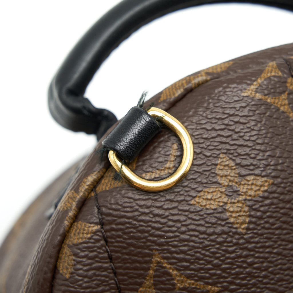 LOUIS VUITTON PALM SPRING MINI BACKPACK MONOGRAM CANVAS GHW