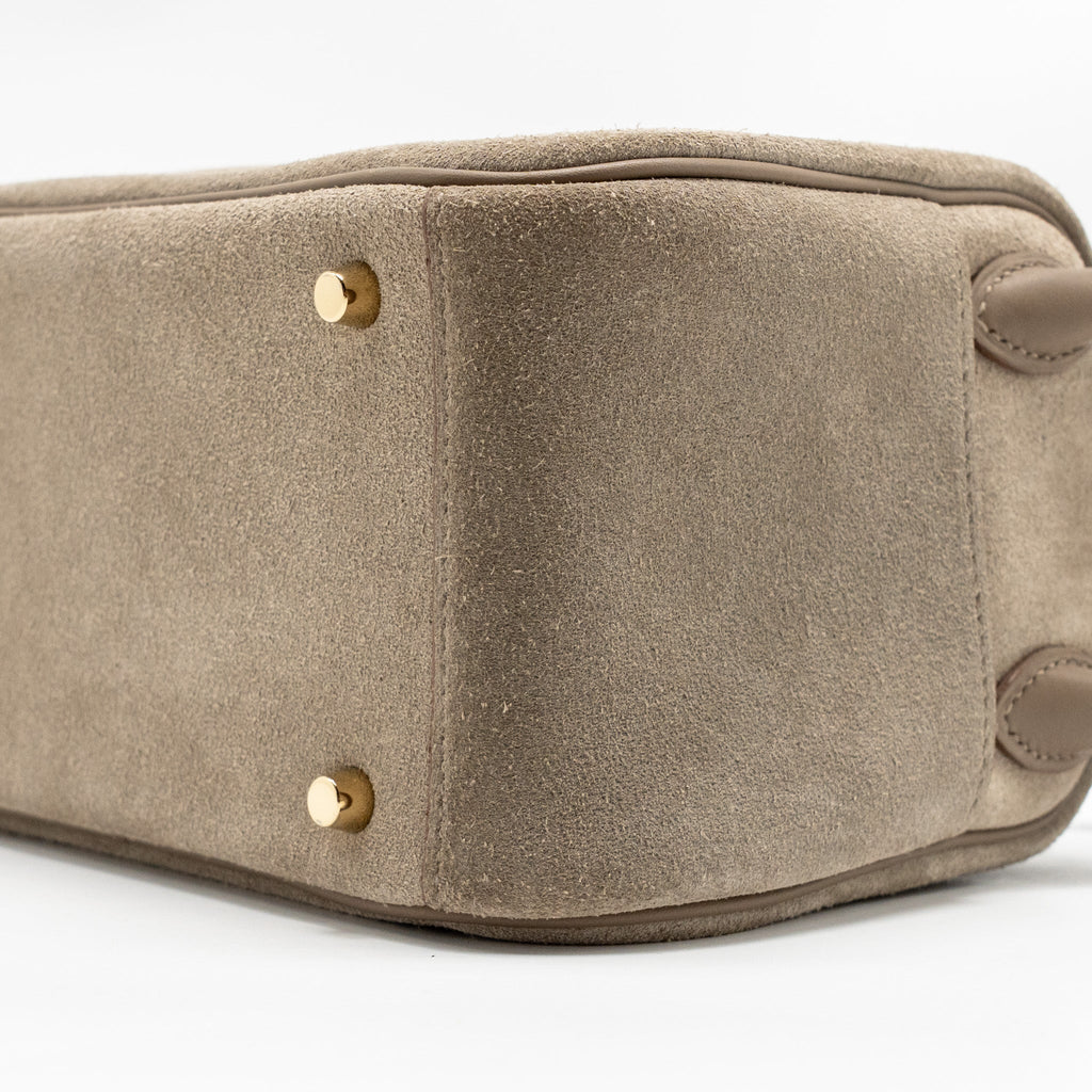 HERMES MINI LINDY GRIZZLY/SWIFT GRIS CAILLOU/ETOUPE GHW