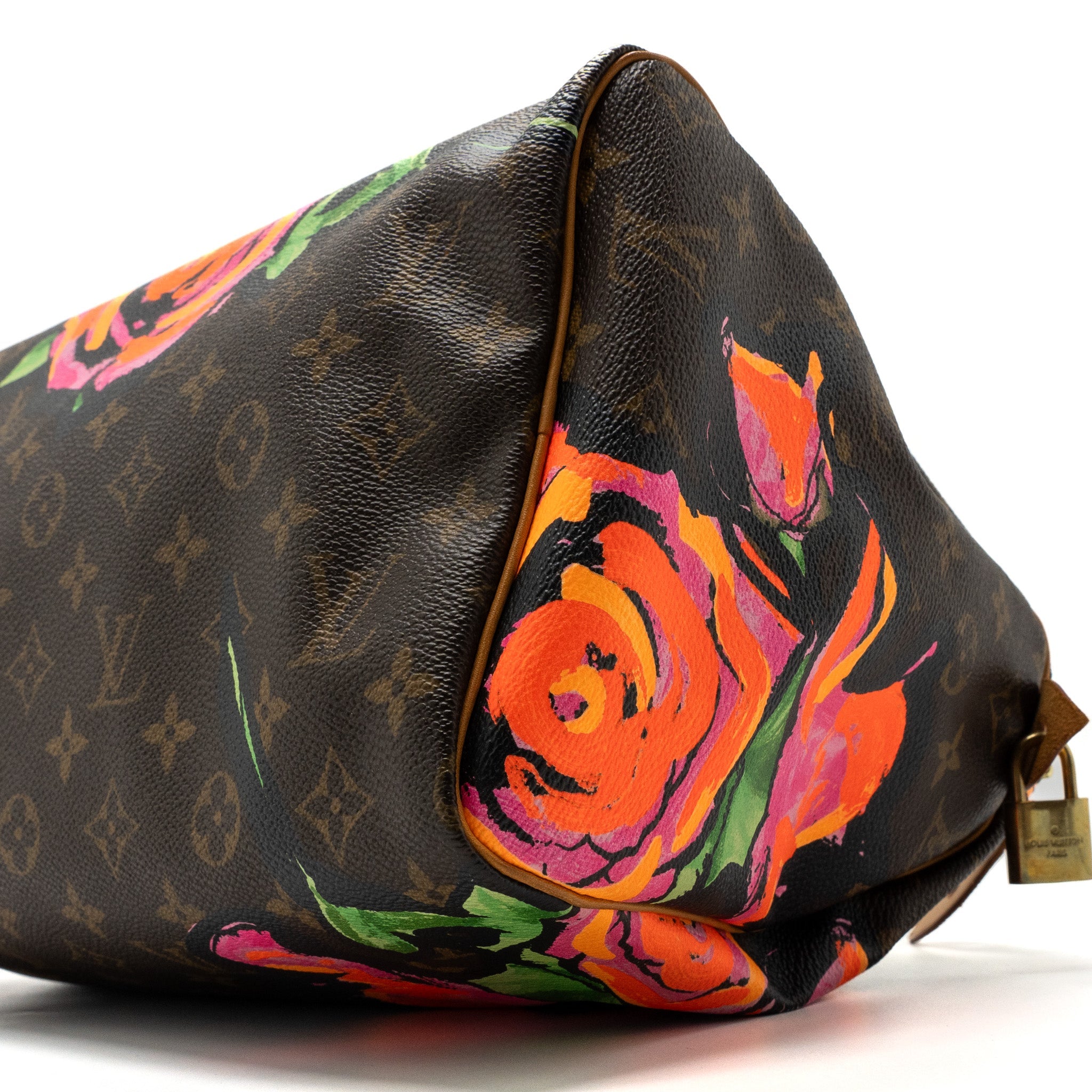 LOUIS VUITTON SPEEDY 30 LIMITED FLOWER PRINT MONOGRAM CANVAS GHW