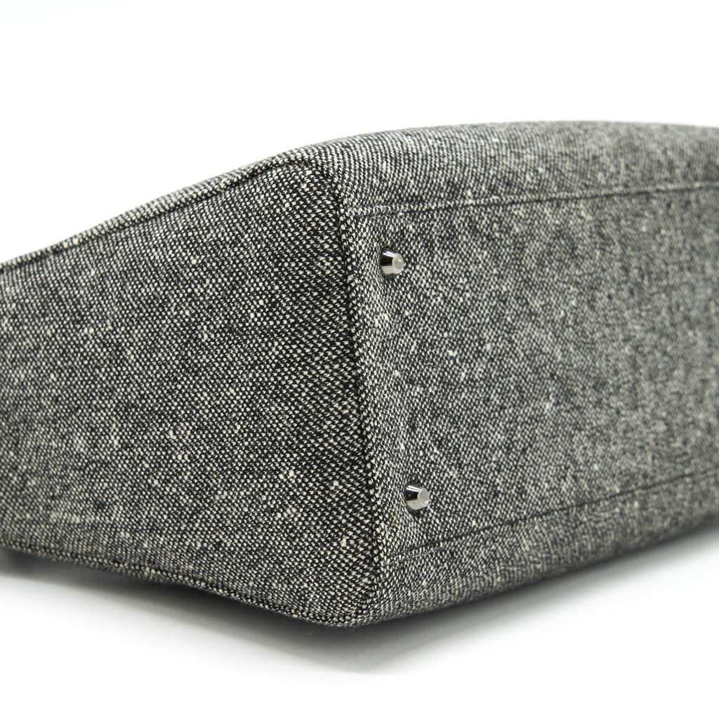 DIOR LADY DIOR MEDIUM FABRIC DARK GREY SHW