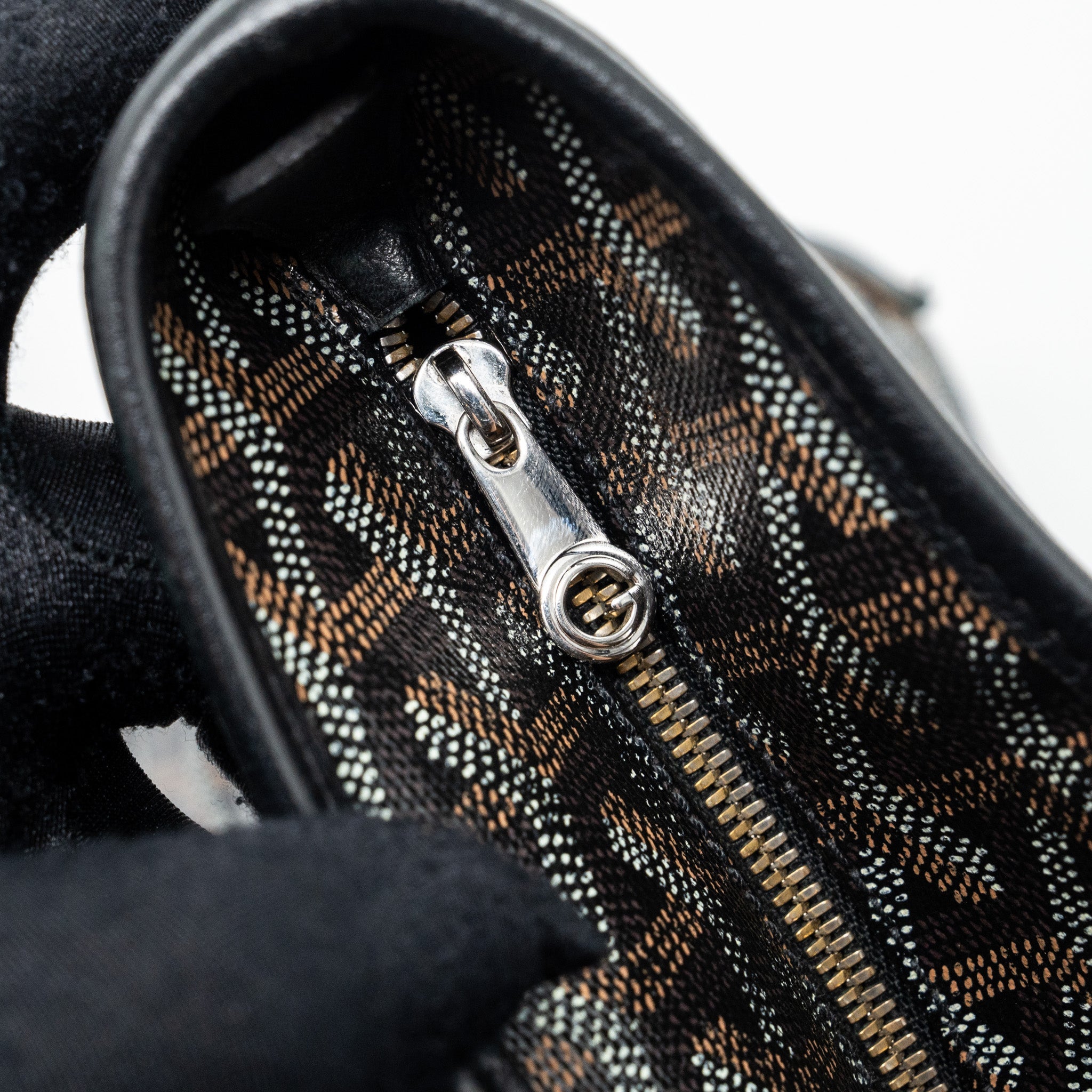 GOYARD ARTOIS PM TOTE BAG CANVAS/ LEATHER BLACK SHW