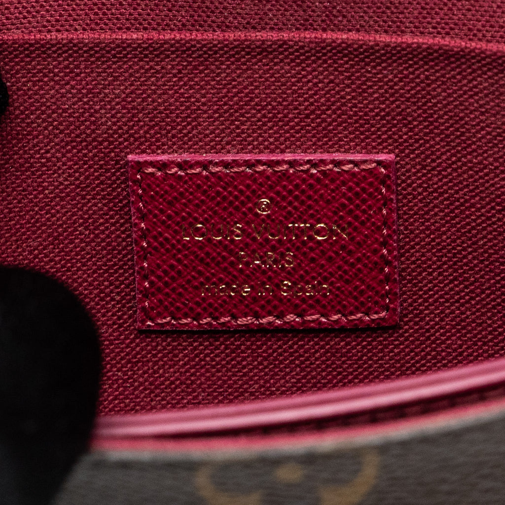 LOUIS VUITTON FELICIE POCHETTE MONOGRAM CANVAS GHW