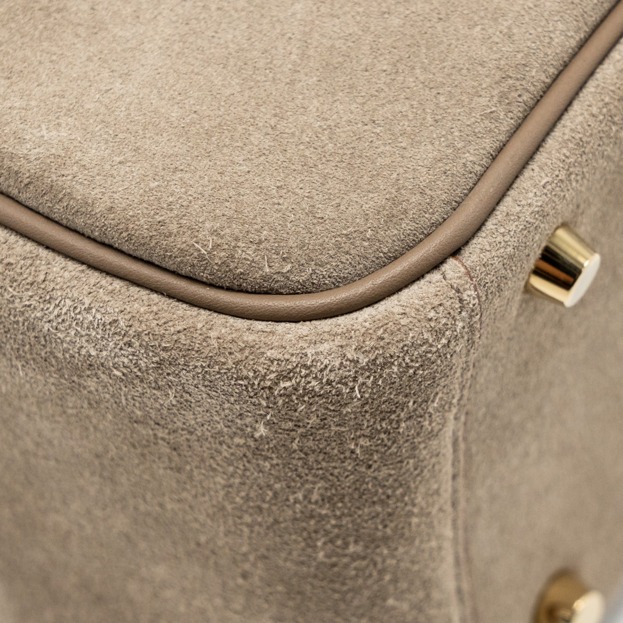 HERMES MINI LINDY GRIZZLY/SWIFT GRIS CAILLOU/ETOUPE GHW