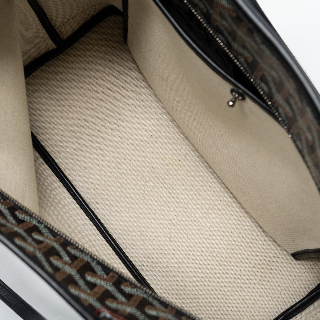 GOYARD ARTOIS PM TOTE BAG CANVAS/ LEATHER BLACK SHW