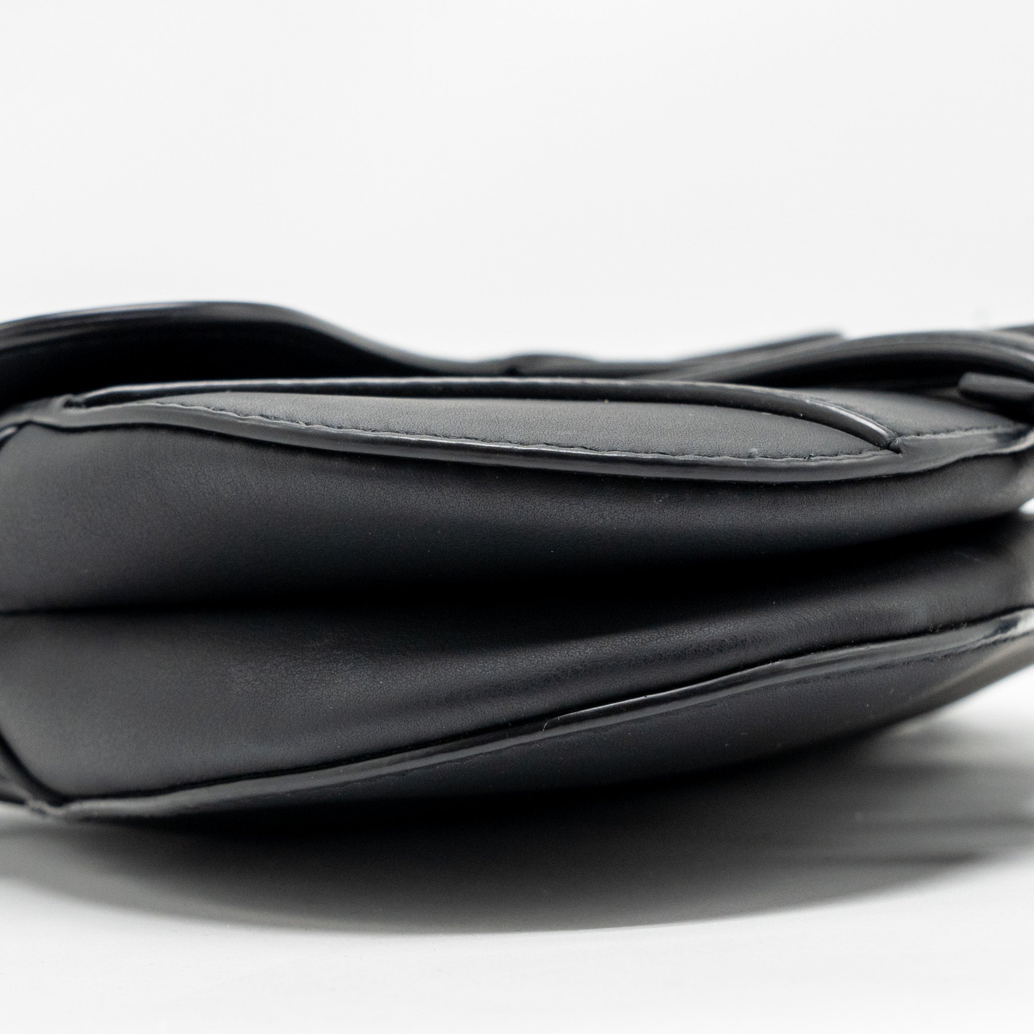 DIOR MINI SADDLE BAG CALFSKIN SO BLACK