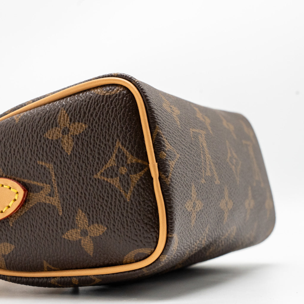 LOUIS VUITTON NANO SPEEDY MONOGRAM CANVAS GHW