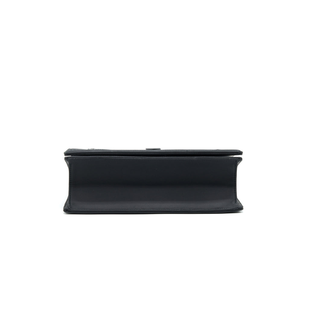 DIOR MEDIUM STUDDED SO BLACK DIORAMA BAG