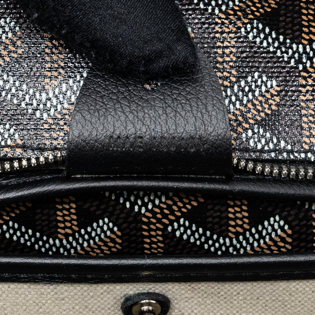 GOYARD ARTOIS PM TOTE BAG CANVAS/ LEATHER BLACK SHW