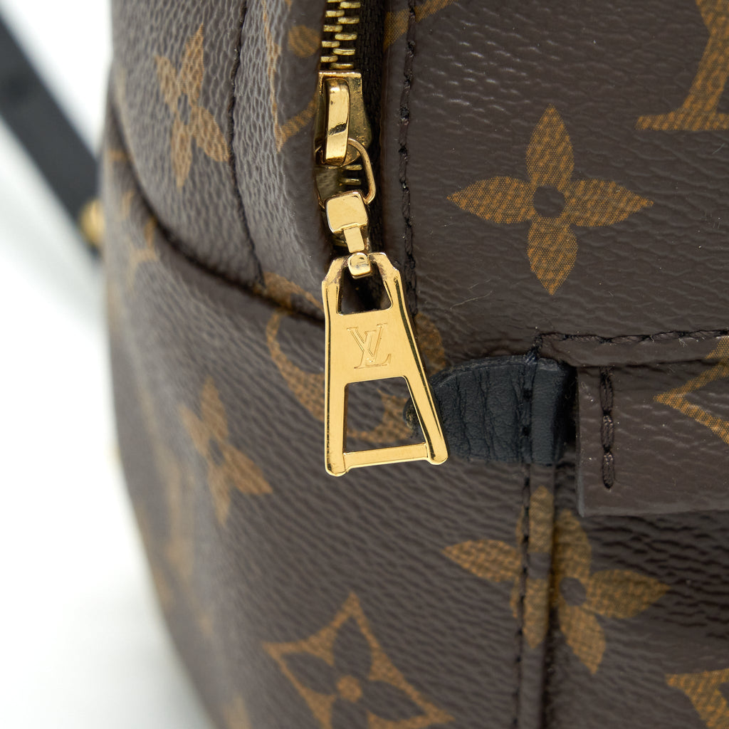 LOUIS VUITTON PALM SPRING MINI BACKPACK MONOGRAM CANVAS YEAR 2018