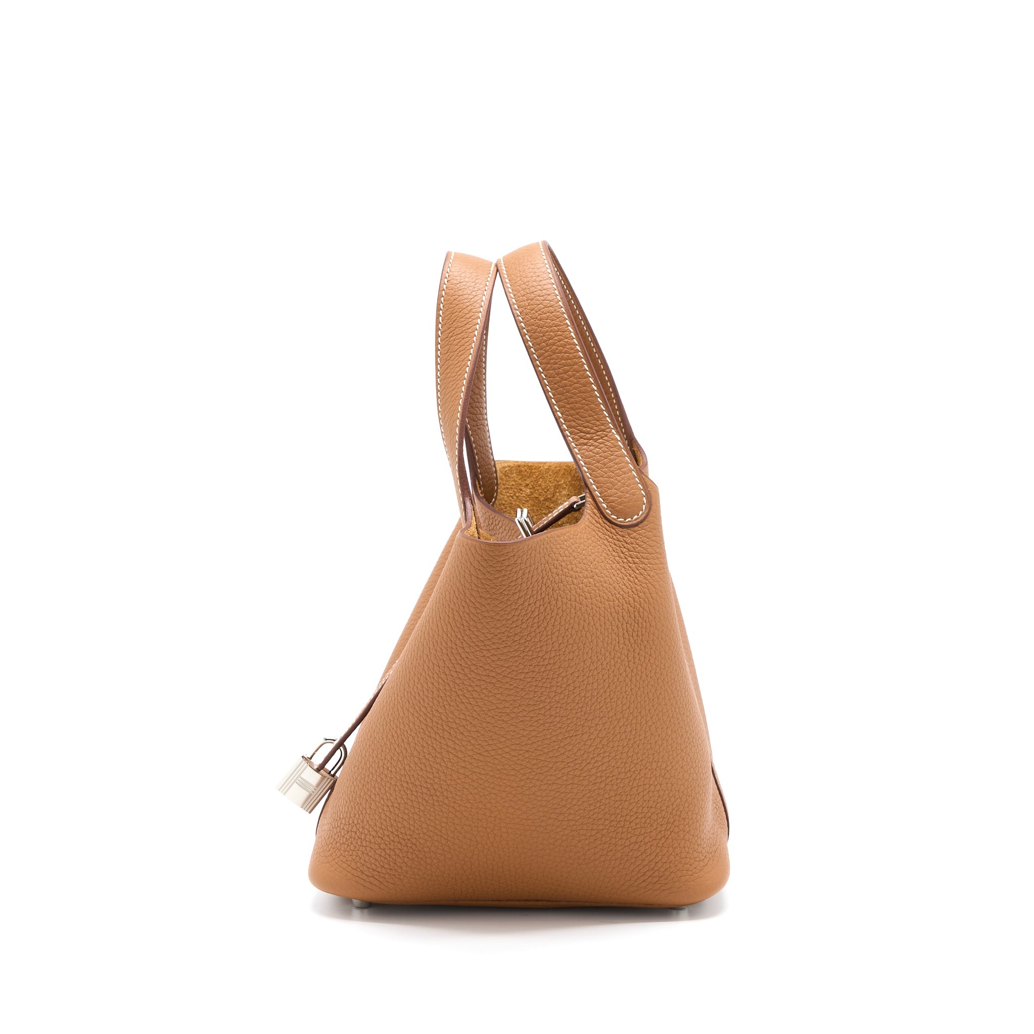 HERMES PICOTIN 18 LOCK BAG CLEMENCE GOLD SHW