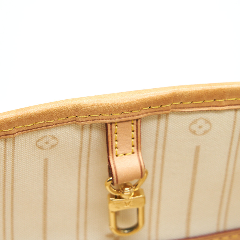 LOUIS VUITTON NEVERFULL GM DAMIER AZUR CANVAS