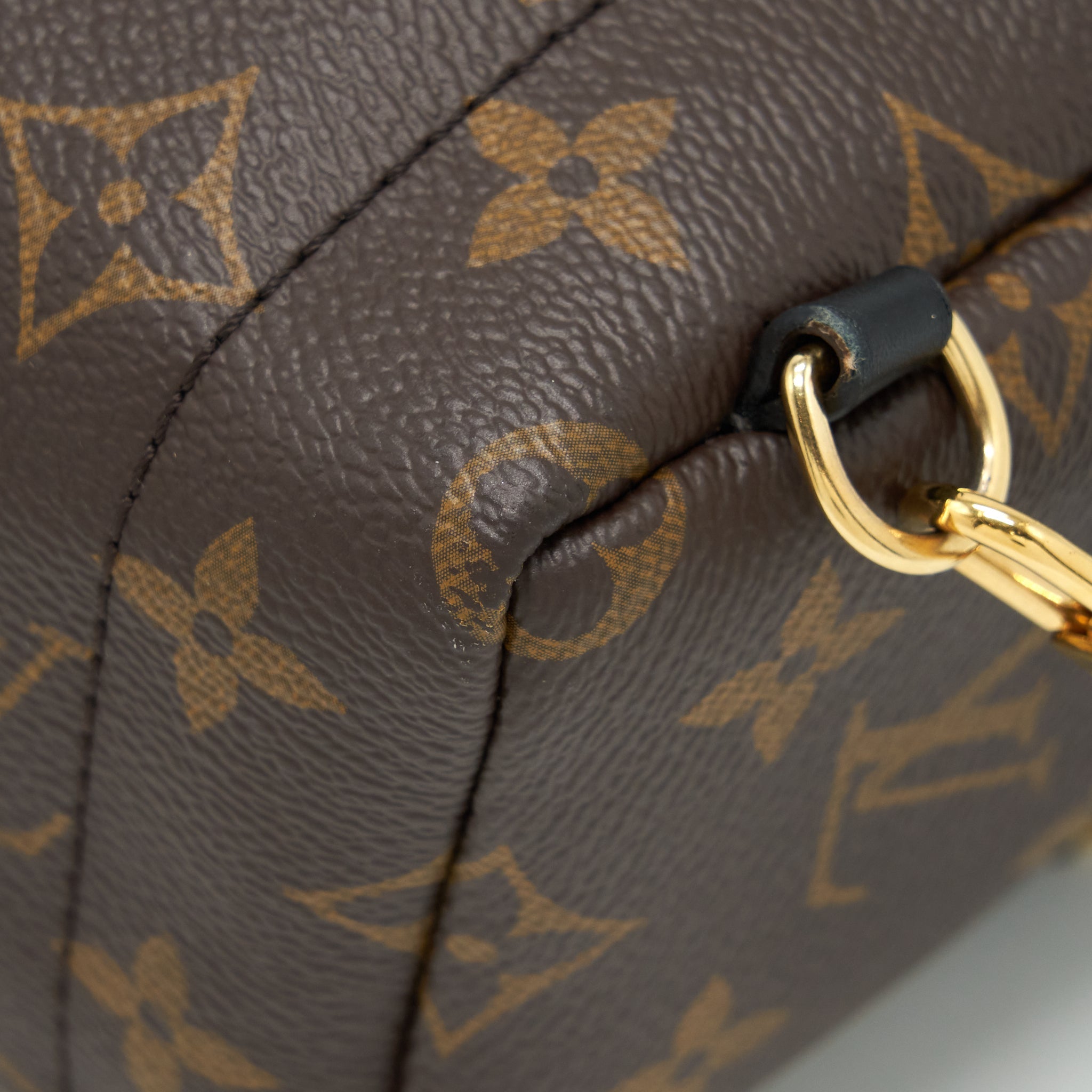 LOUIS VUITTON PALM SPRING MINI BACKPACK MONOGRAM CANVAS YEAR 2018