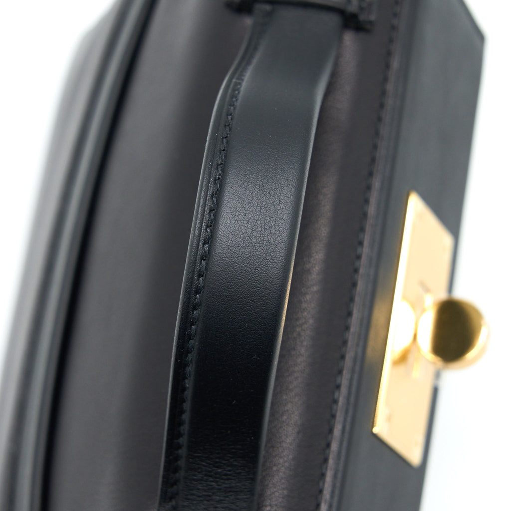HERMES MINI 24/24 2424-21 BAG SWIFT/VOLUPTO BLACK GHW