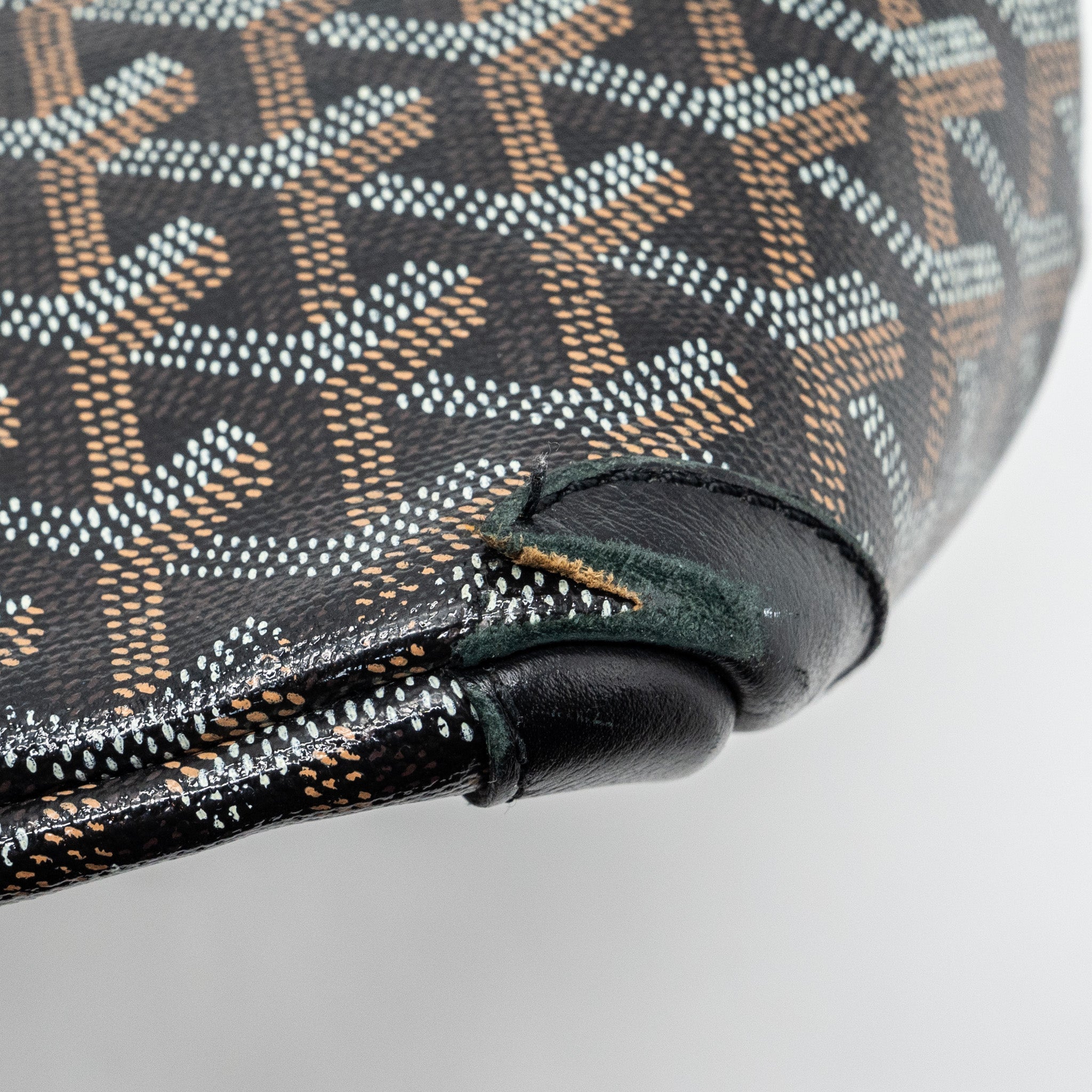 GOYARD ARTOIS PM TOTE BAG CANVAS/ LEATHER BLACK SHW