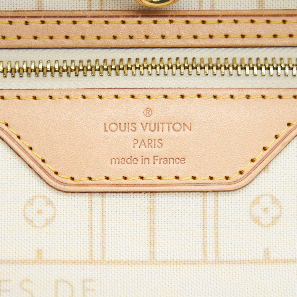 LOUIS VUITTON NEVERFULL GM DAMIER AZUR CANVAS