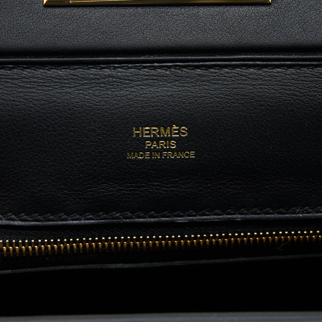 HERMES MINI 24/24 2424-21 BAG SWIFT/VOLUPTO BLACK GHW