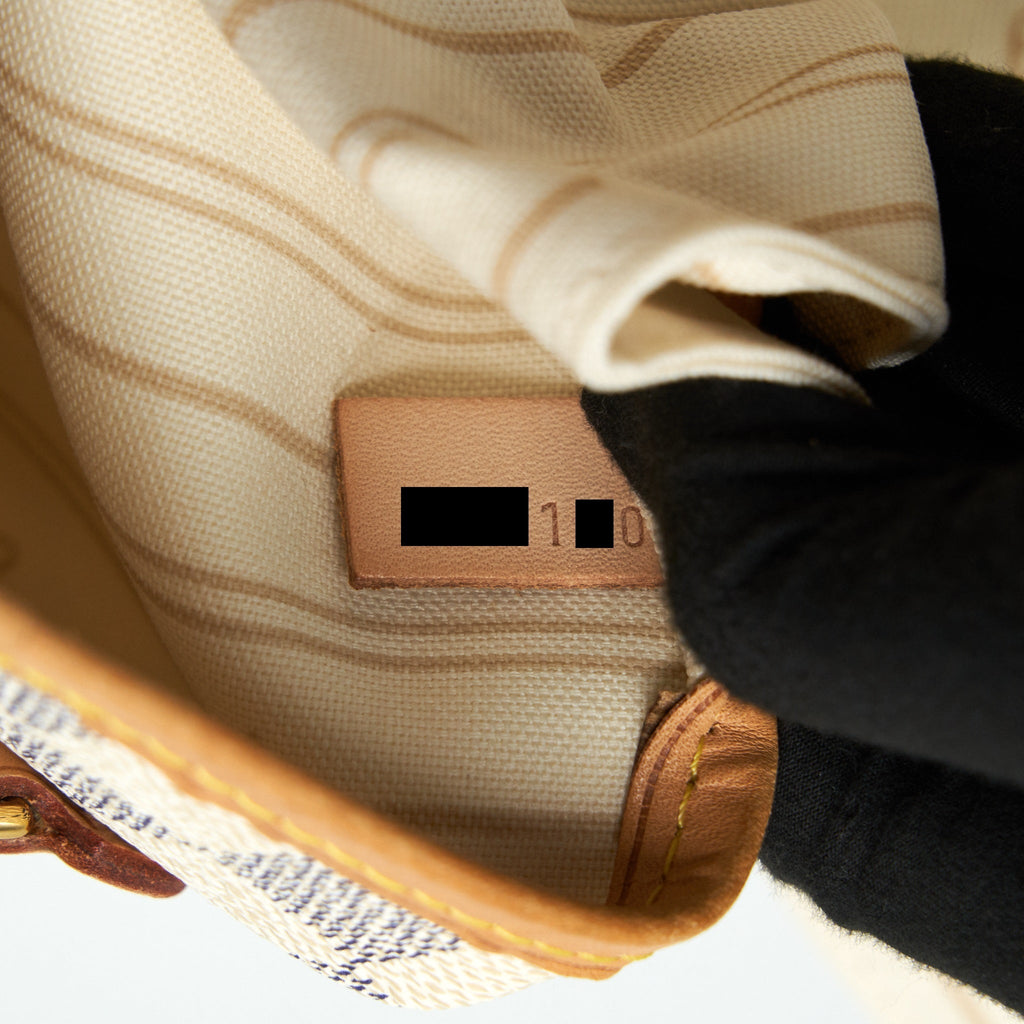 LOUIS VUITTON NEVERFULL GM DAMIER AZUR CANVAS
