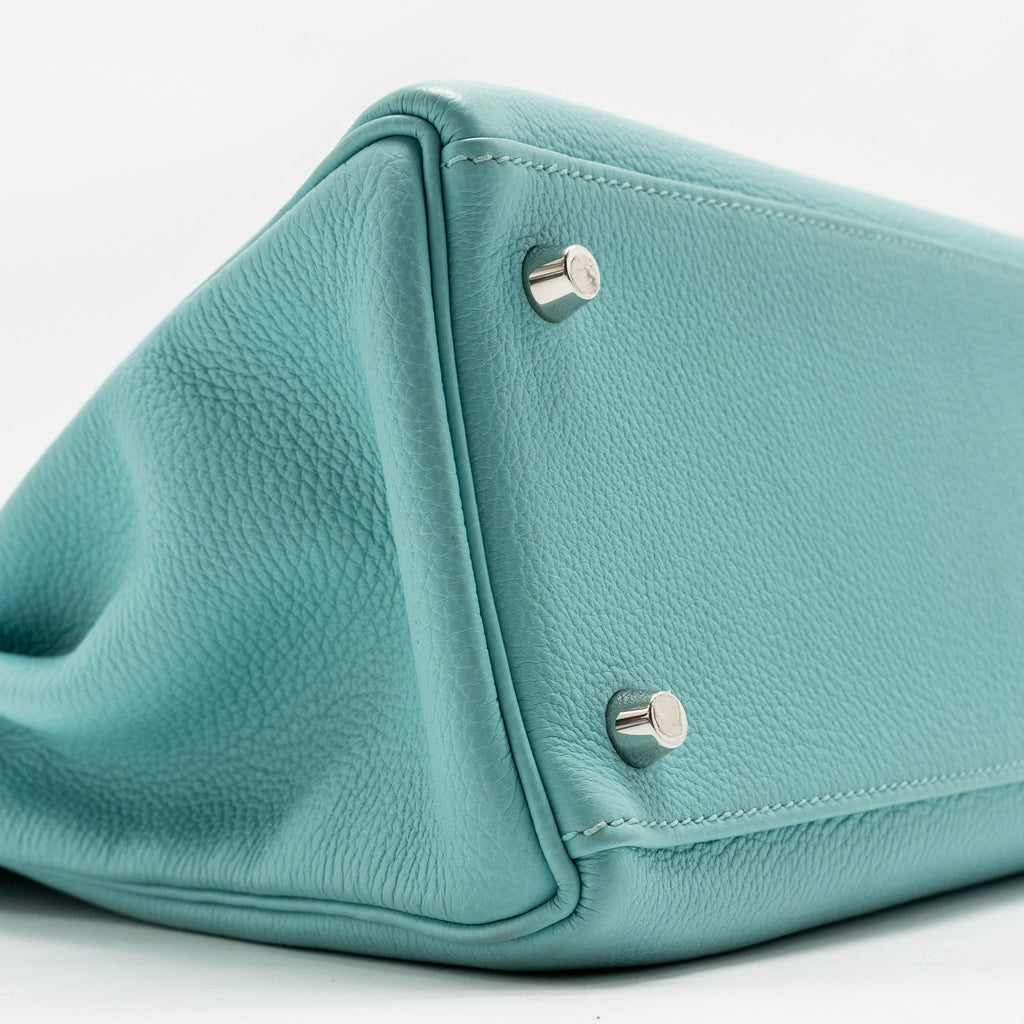 HERMES KELLY 28 TOGO BLUE ATOLL SHW