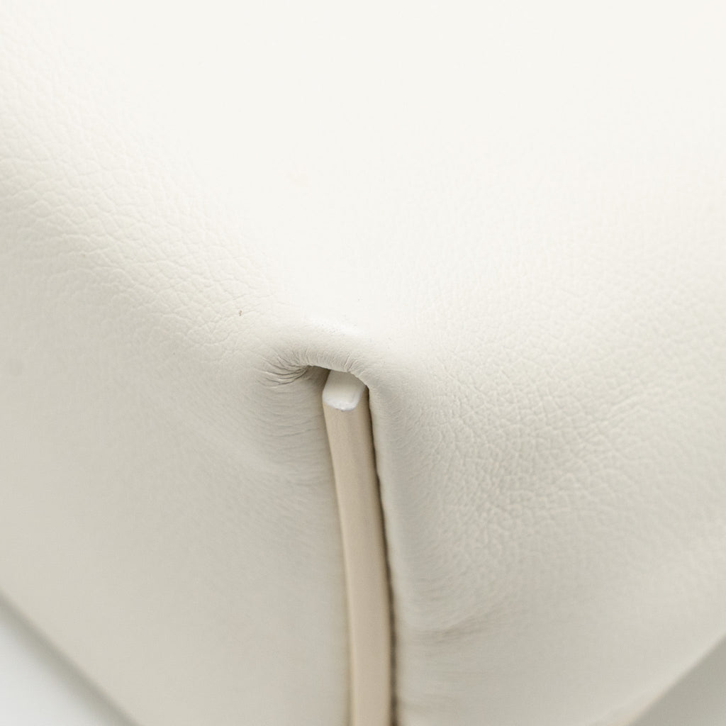 HERMES MINI 2424 24/24-21 BAG EVERCOLOR/SWIFT BLANC/NATA GHW