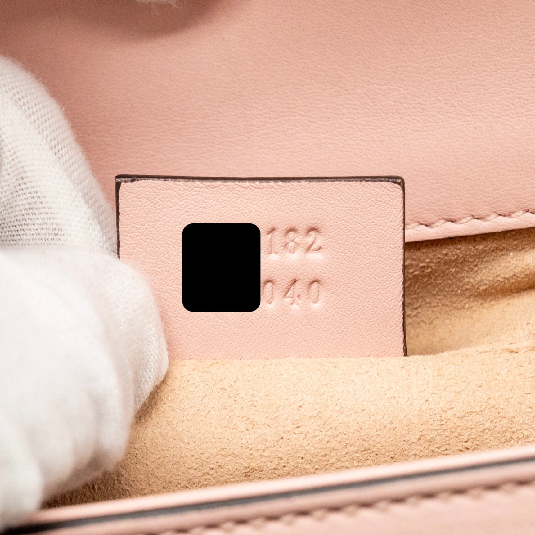 GUCCI PADLOCK CHAIN BAG CRYSTAL STARS CALFSKIN PINK GHW