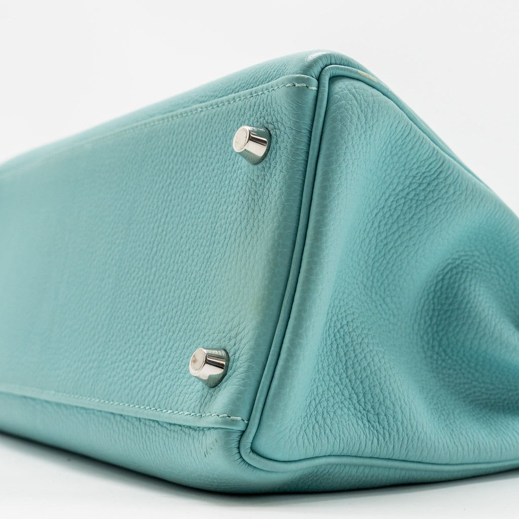 HERMES KELLY 28 TOGO BLUE ATOLL SHW