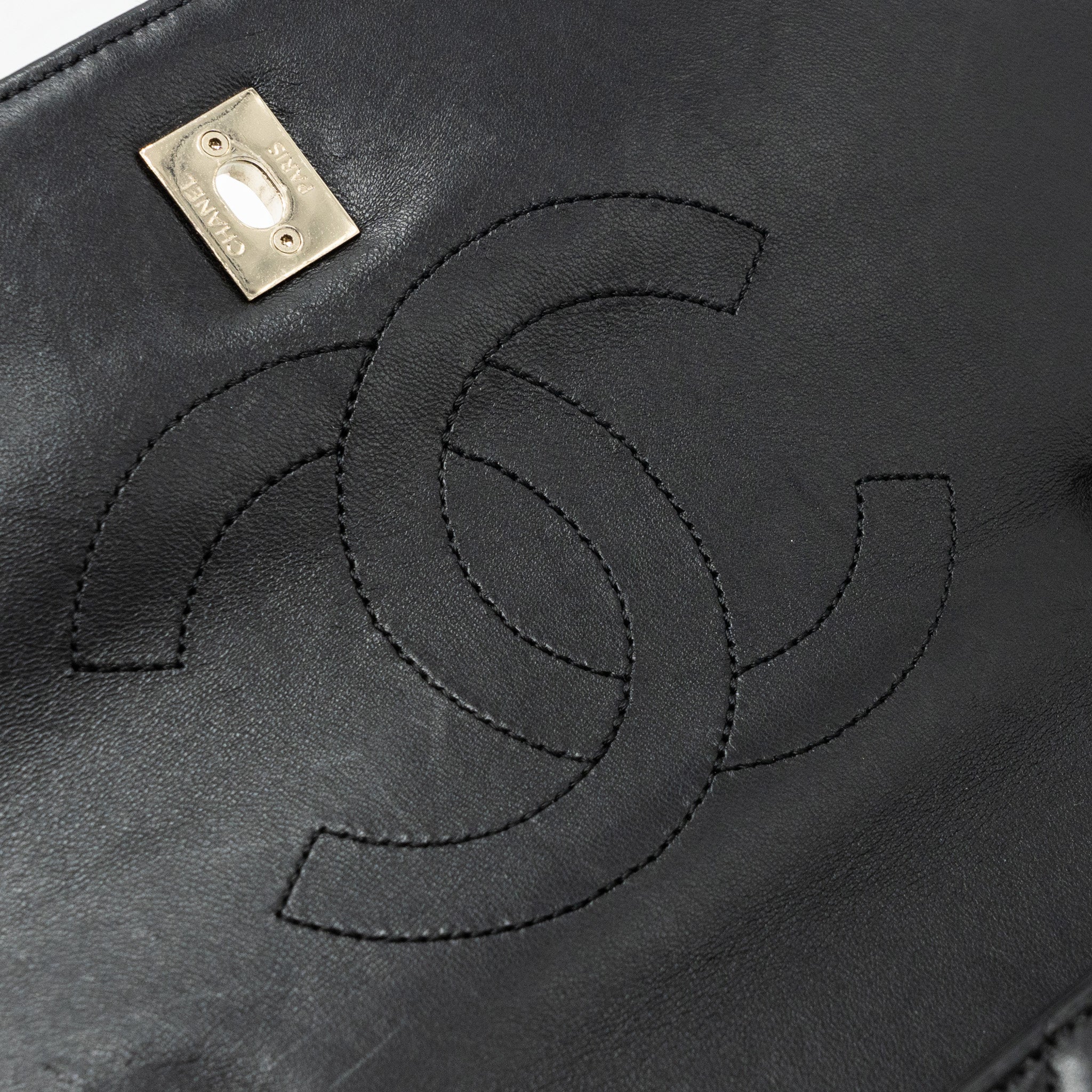 CHANEL MEDIUM TRENDY CC LAMBSKIN BLACK GHW