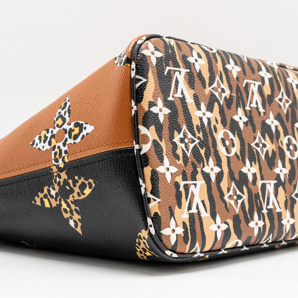 LOUIS VUITTON NEVERFULL MM GIANT MONOGRAM CANVAS MULTICOLOUR GHW
