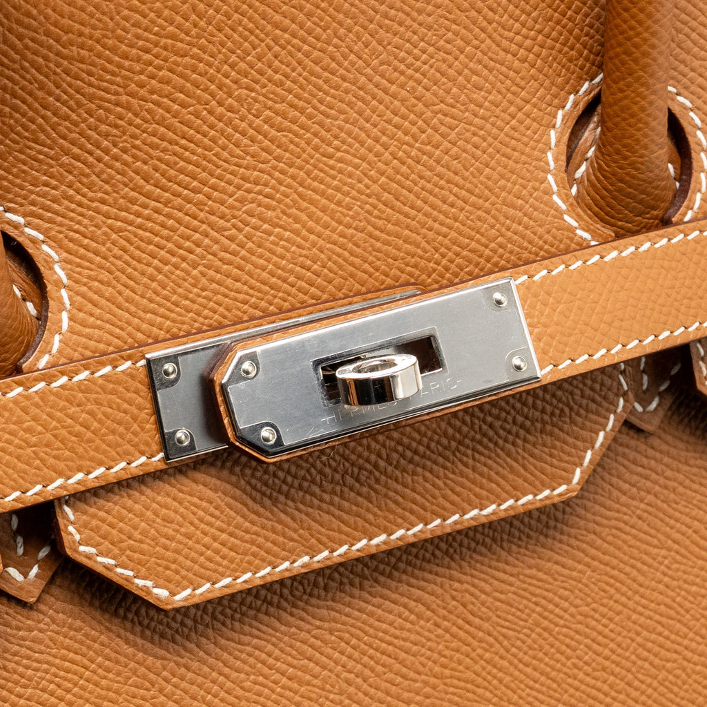 HERMES BIRKIN 35 SELLIER EPSOM GOLD SHW