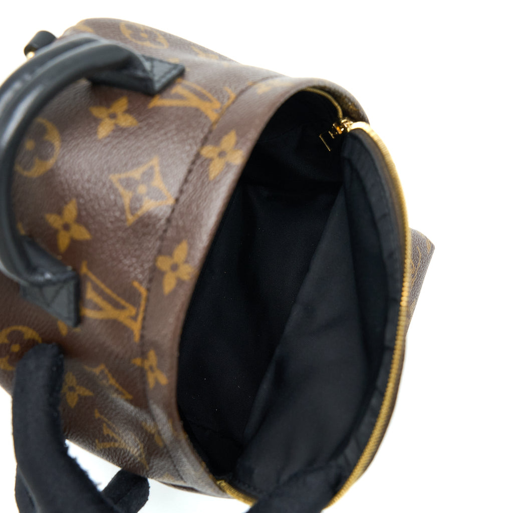 LOUIS VUITTON PALM SPRING MINI BACKPACK MONOGRAM CANVAS GHW