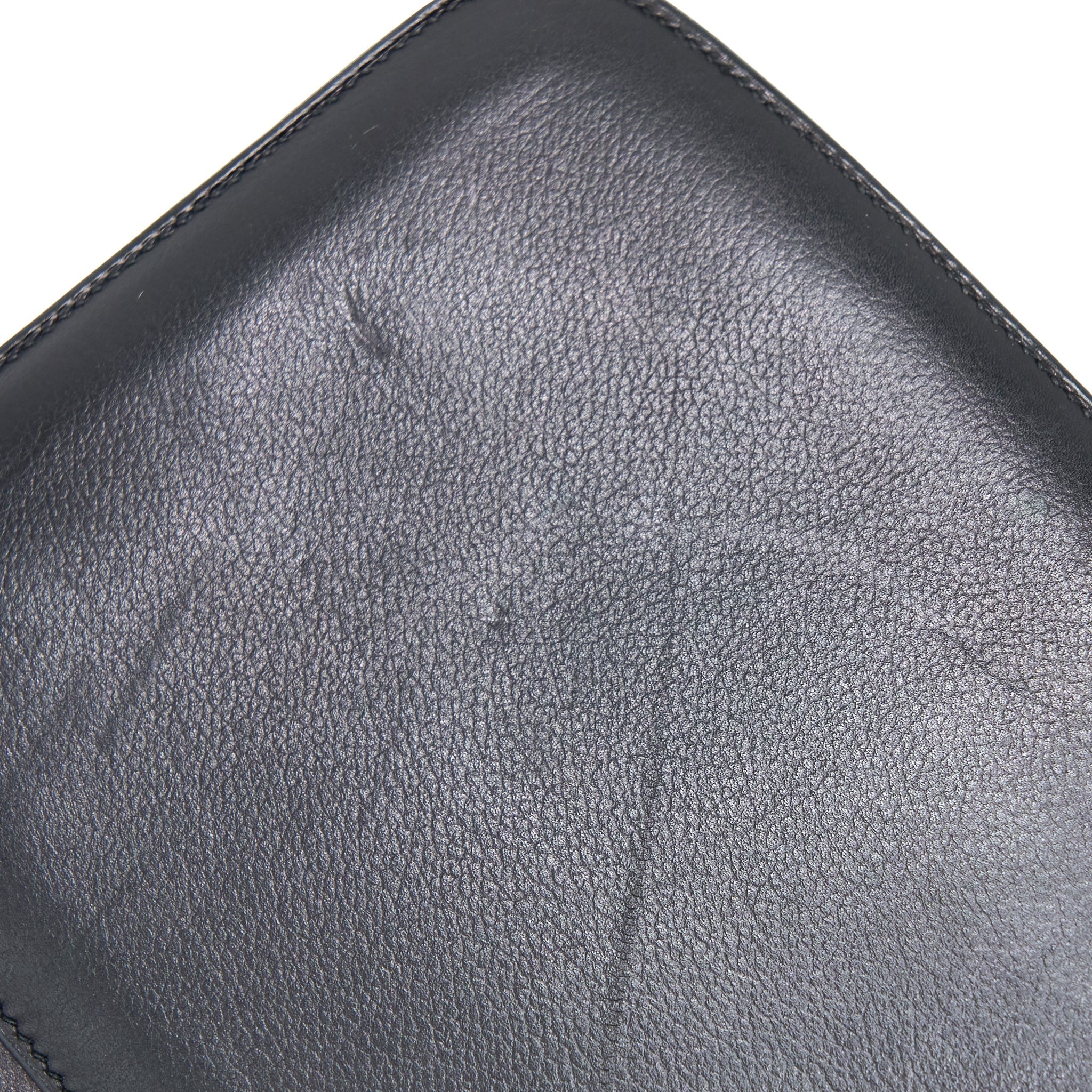 HERMES 2002 20 BAG EVERGRAIN BLACK SHW