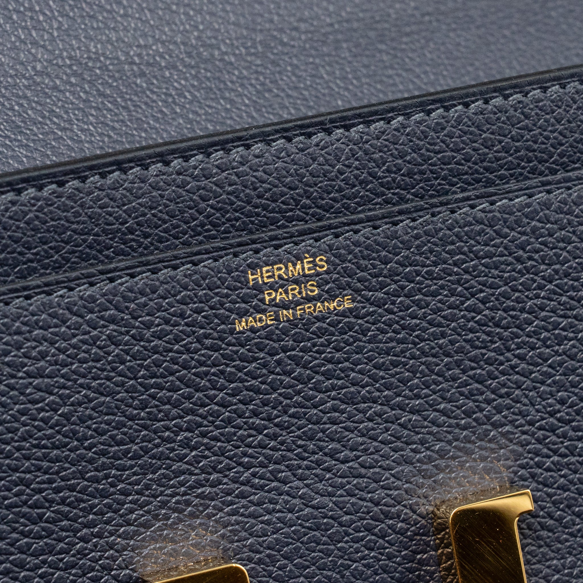 HERMES CONSTANCE TO GO EVERCOLOR BLUE NUIT GHW