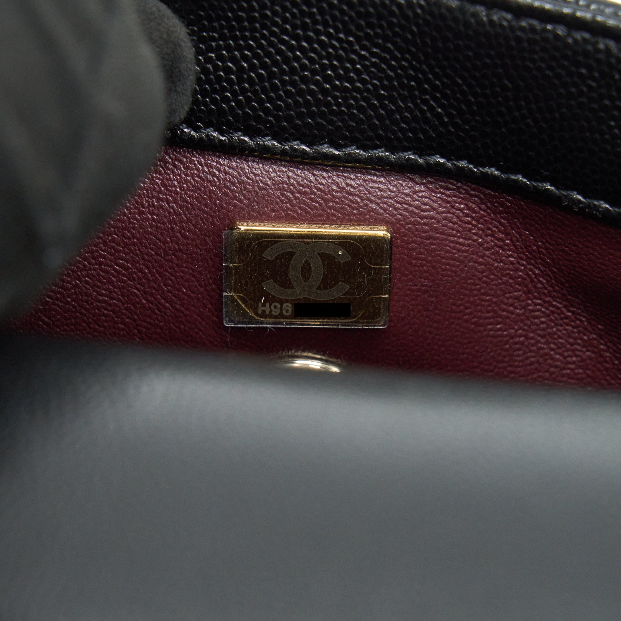 CHANEL EXTRA MINI COCO HANDLE BLACK LGHW