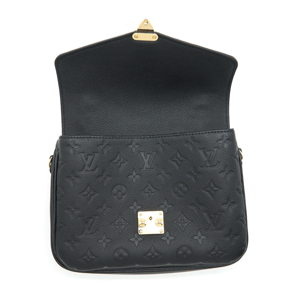 LOUIS VUITTON METIS POCHETTE MONOGRAM EMPREINTE BLACK GHW