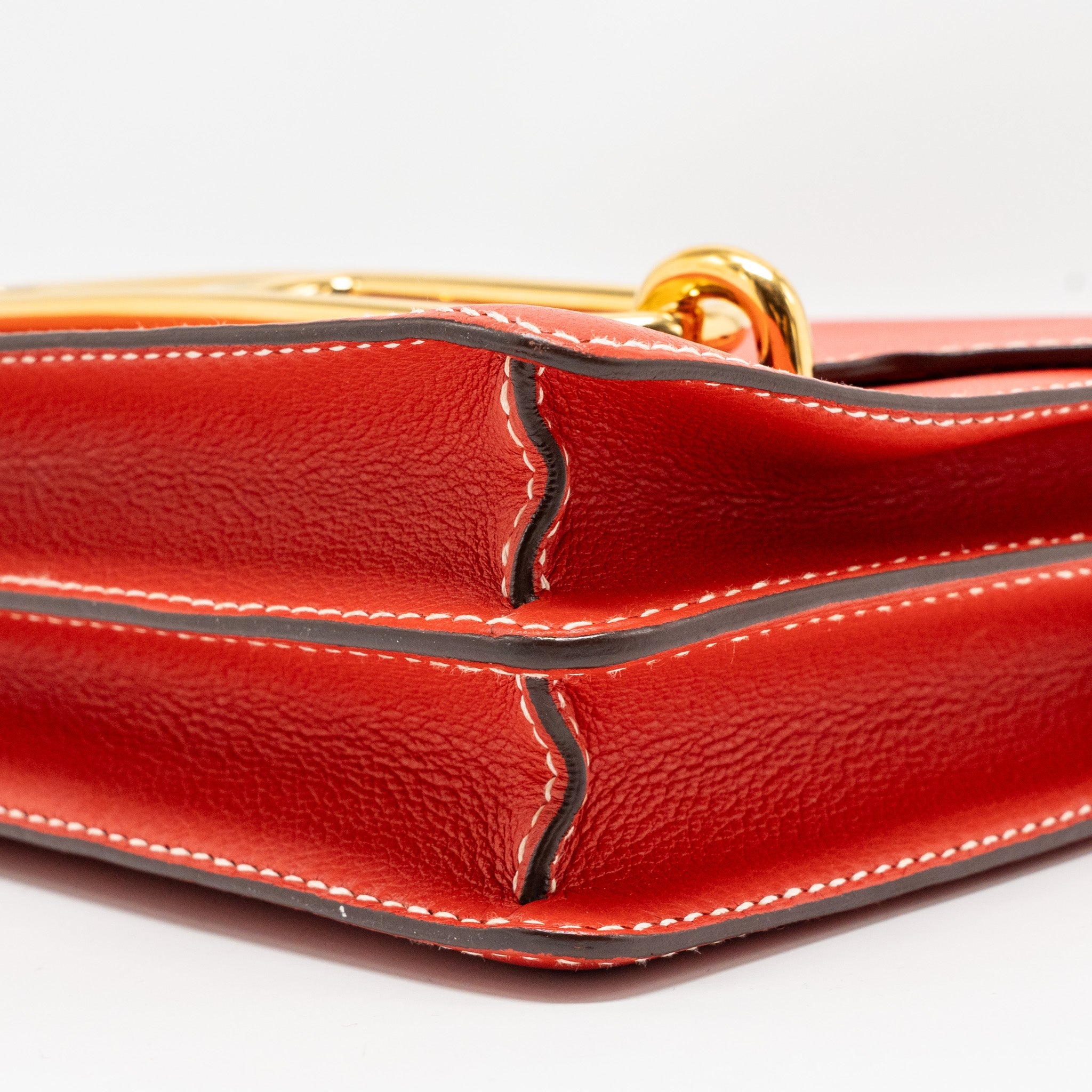 HERMES ROULIS 23 EVERCOLOR ROUGE TOMATE GHW