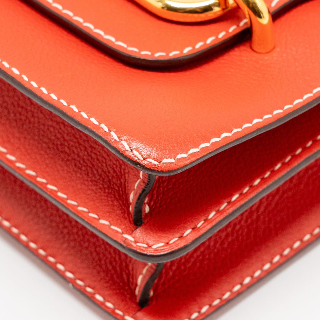 HERMES ROULIS 23 EVERCOLOR ROUGE TOMATE GHW
