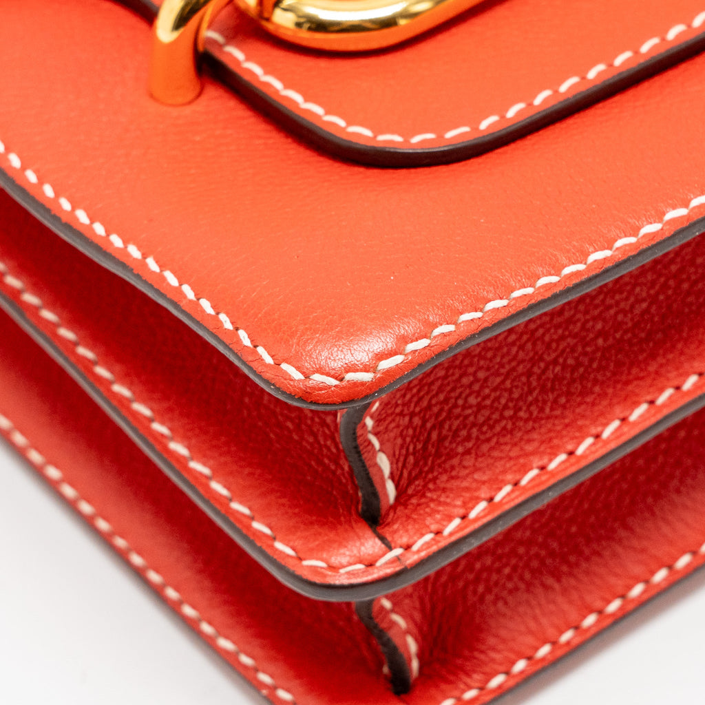 HERMES ROULIS 23 EVERCOLOR ROUGE TOMATE GHW