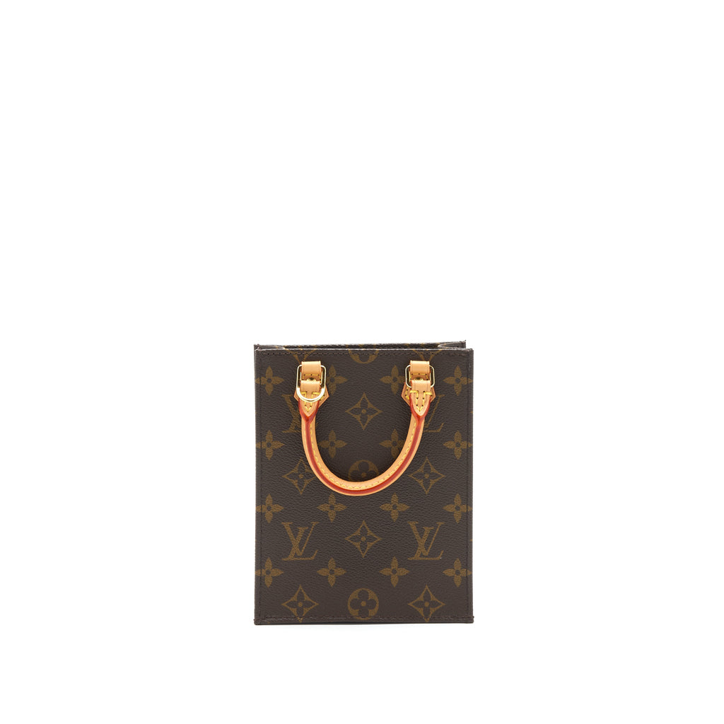 LOUIS VUITTON PETIT SAC PLAT IN MONOGRAM