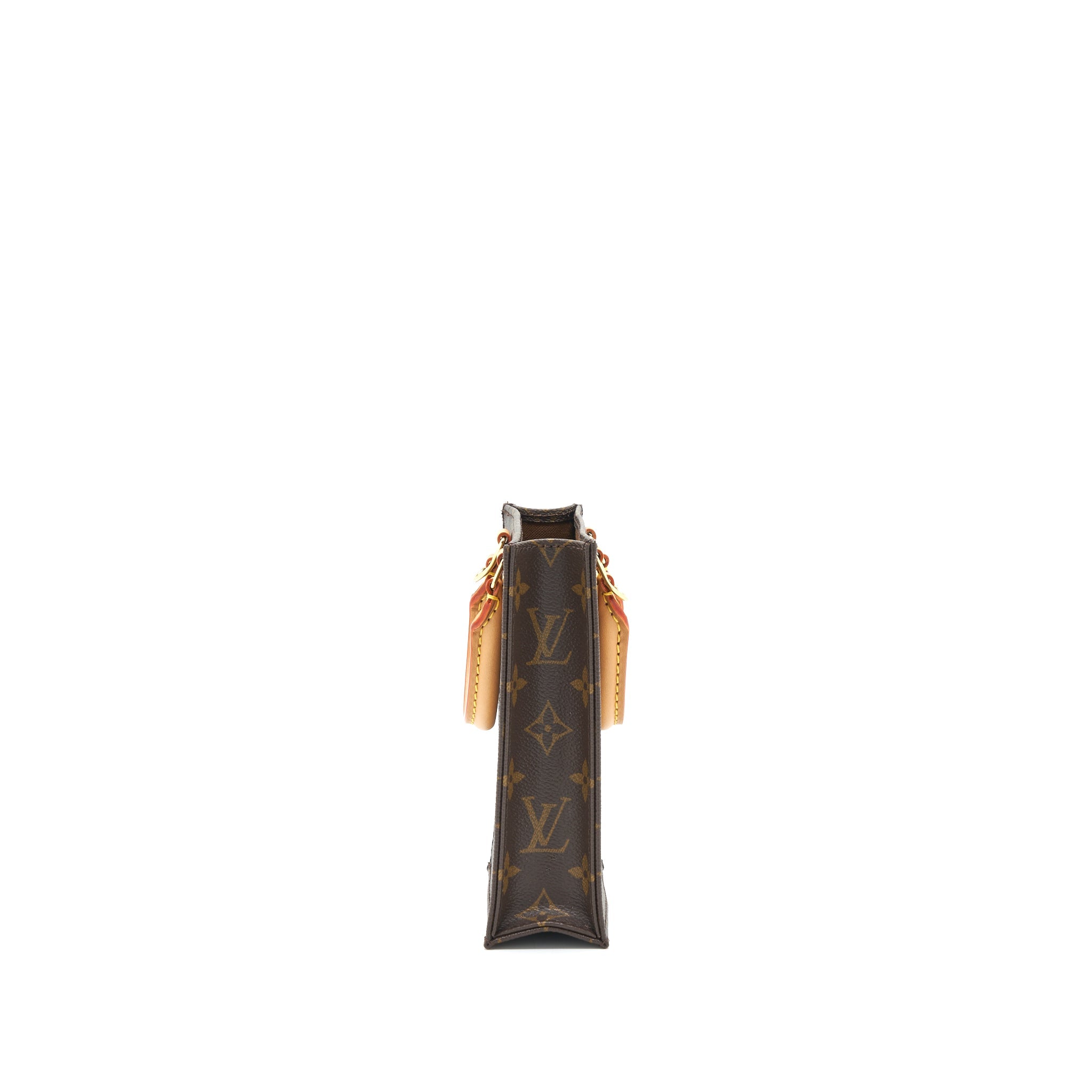 LOUIS VUITTON PETIT SAC PLAT IN MONOGRAM