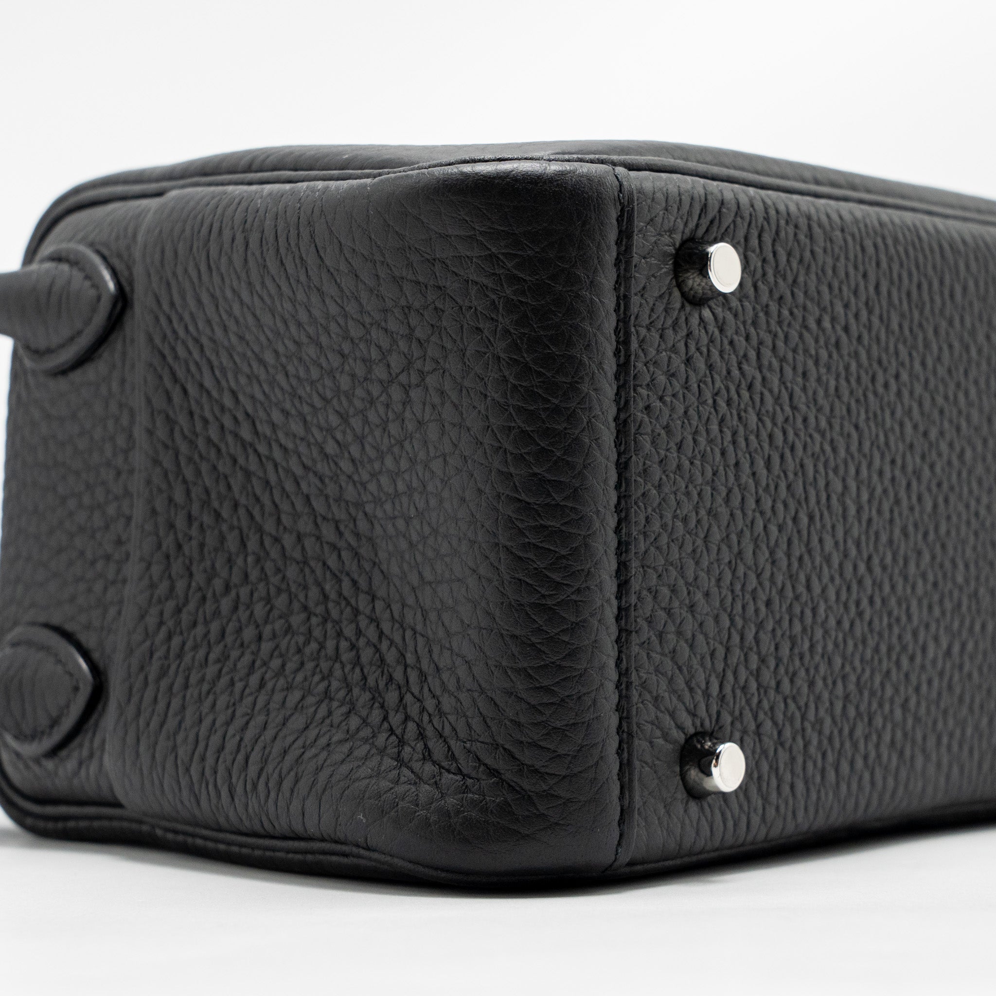 HERMES MINI LINDY II CLEMENCE BLACK SHW