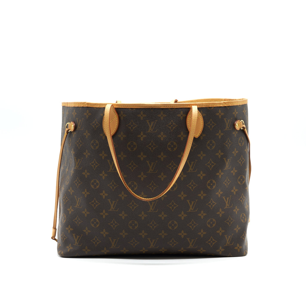 LOUIS VUITTON NEVERFULL GM MONOGRAM CANVAS( SMALL POUCH MISSING)