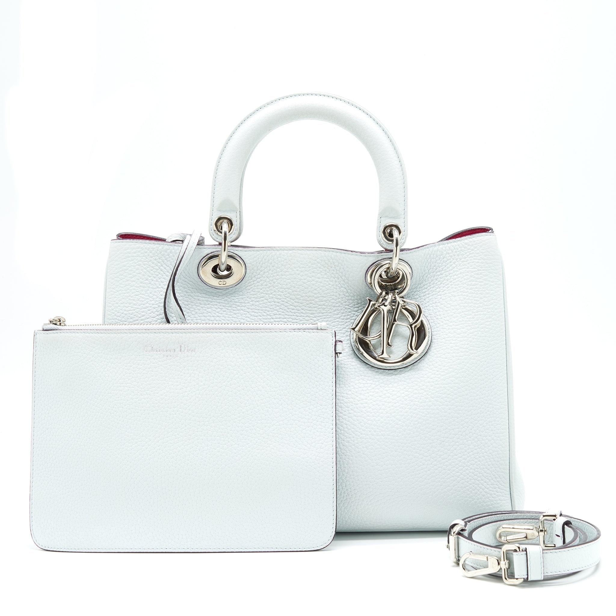 DIOR DIORISSIMO LIGHT BLUE/ PINK WITH SHW