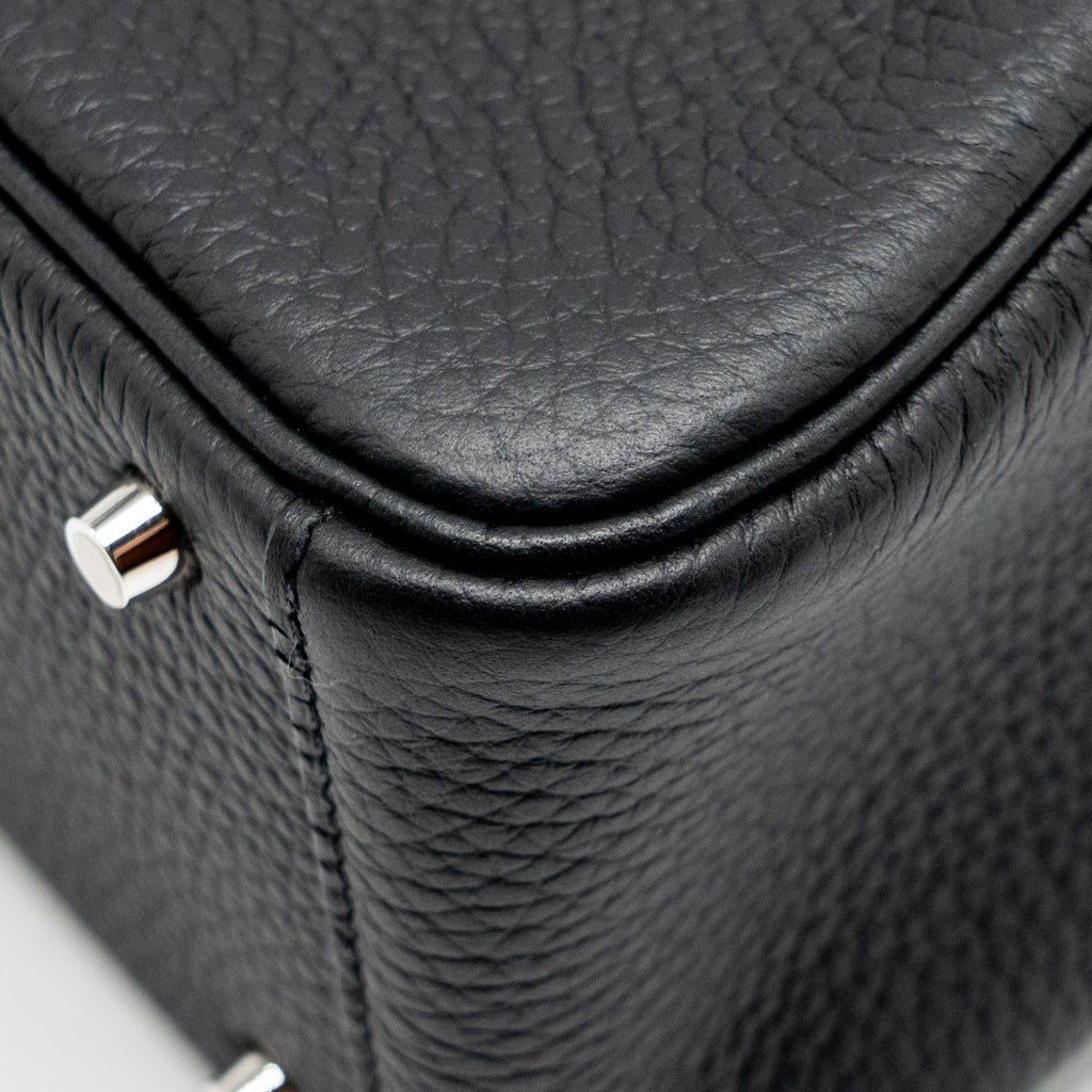 HERMES MINI LINDY II CLEMENCE BLACK SHW
