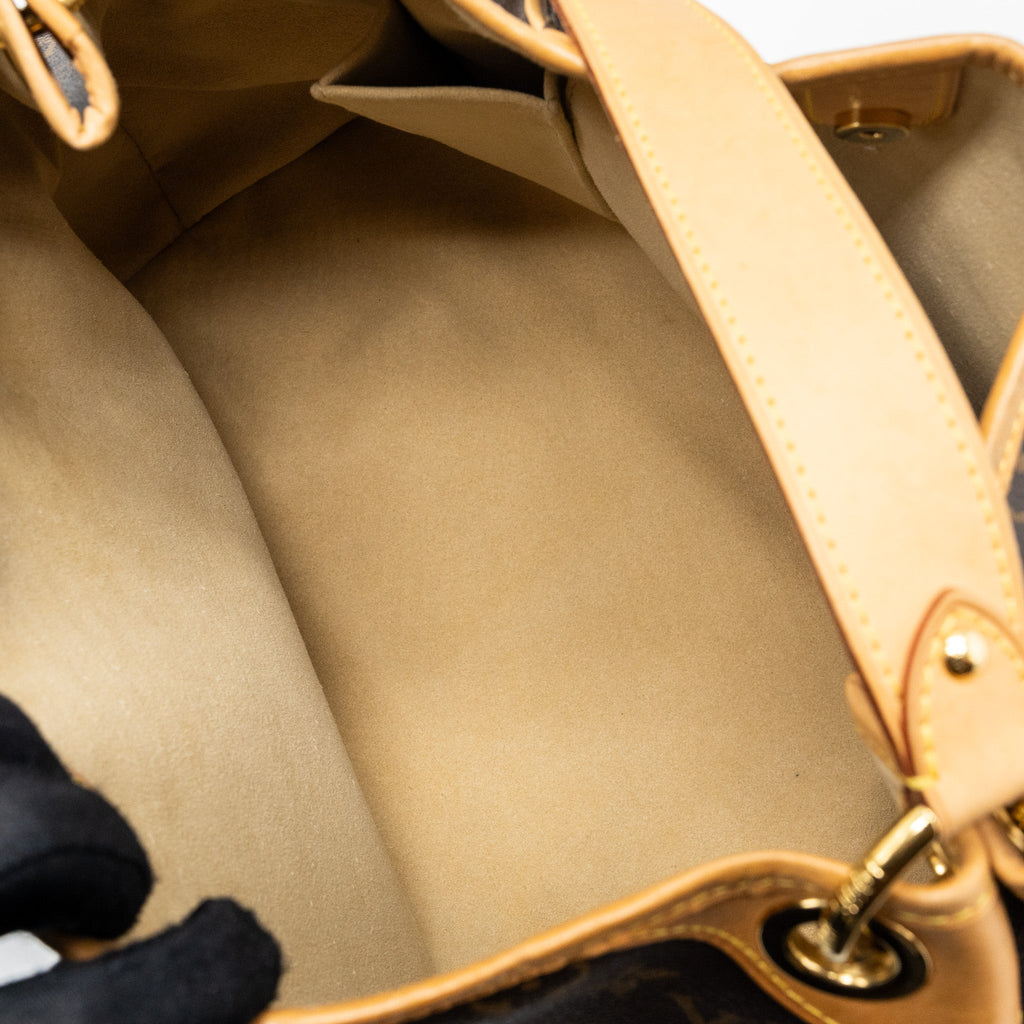 LOUIS VUITTON GALLIERA BAG MONOGRAM CANVAS GHW
