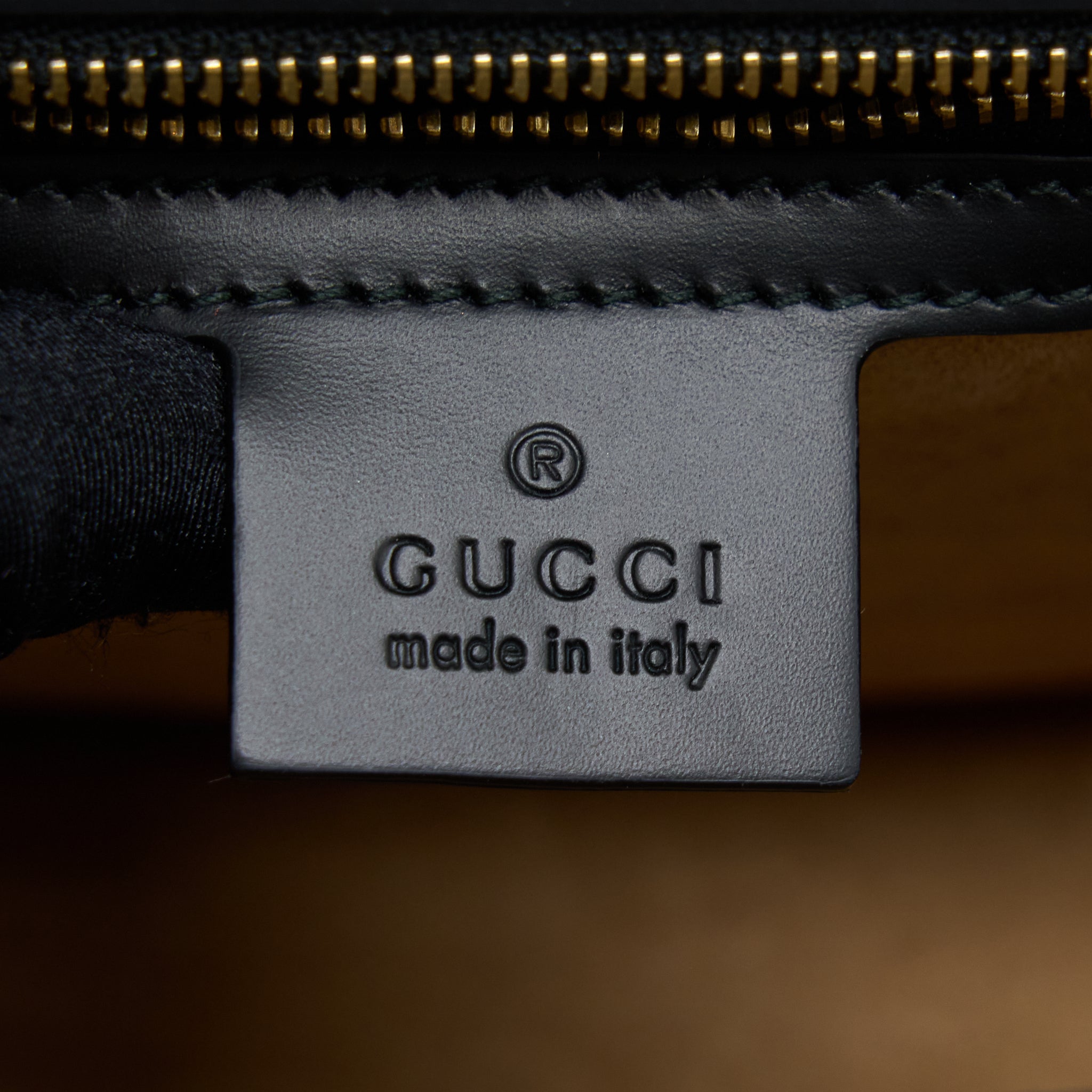 GUCCI SYLVIE BAG BLACK GHW
