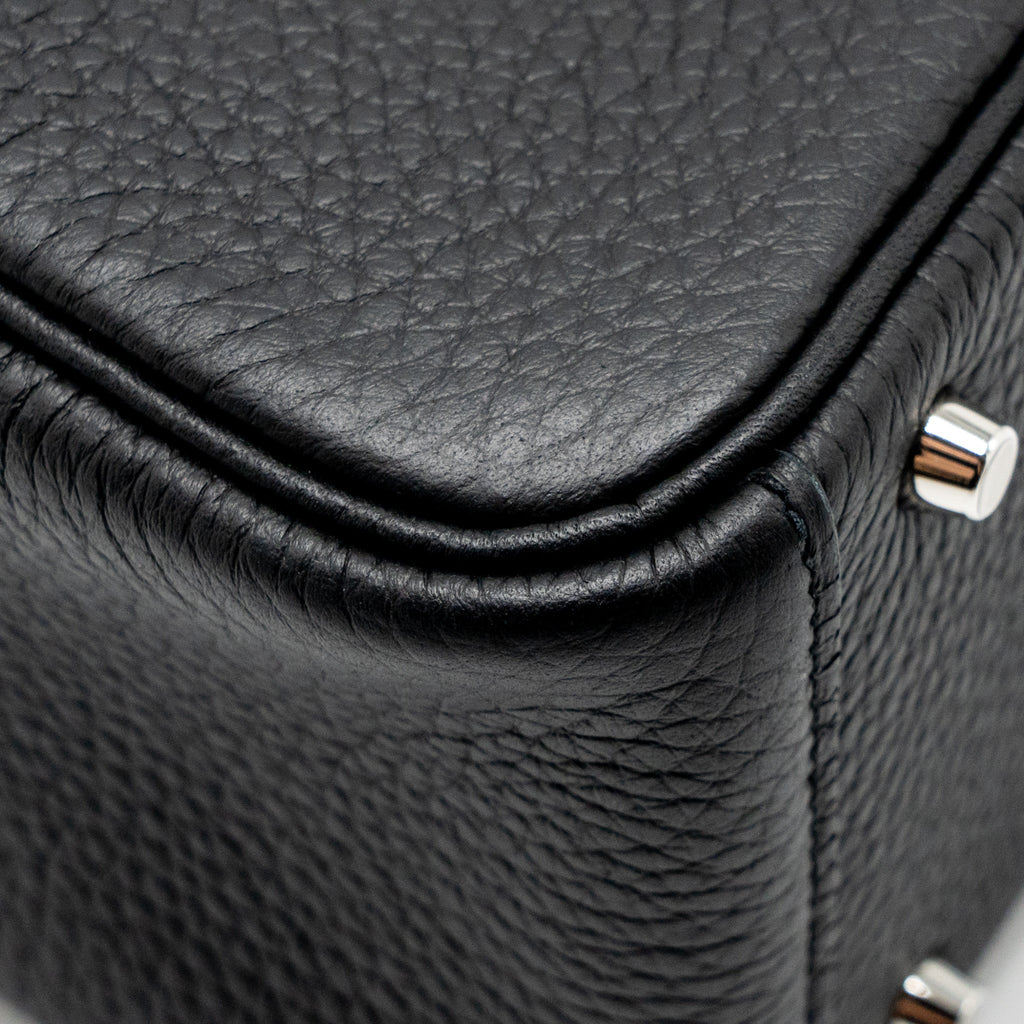 HERMES MINI LINDY II CLEMENCE BLACK SHW